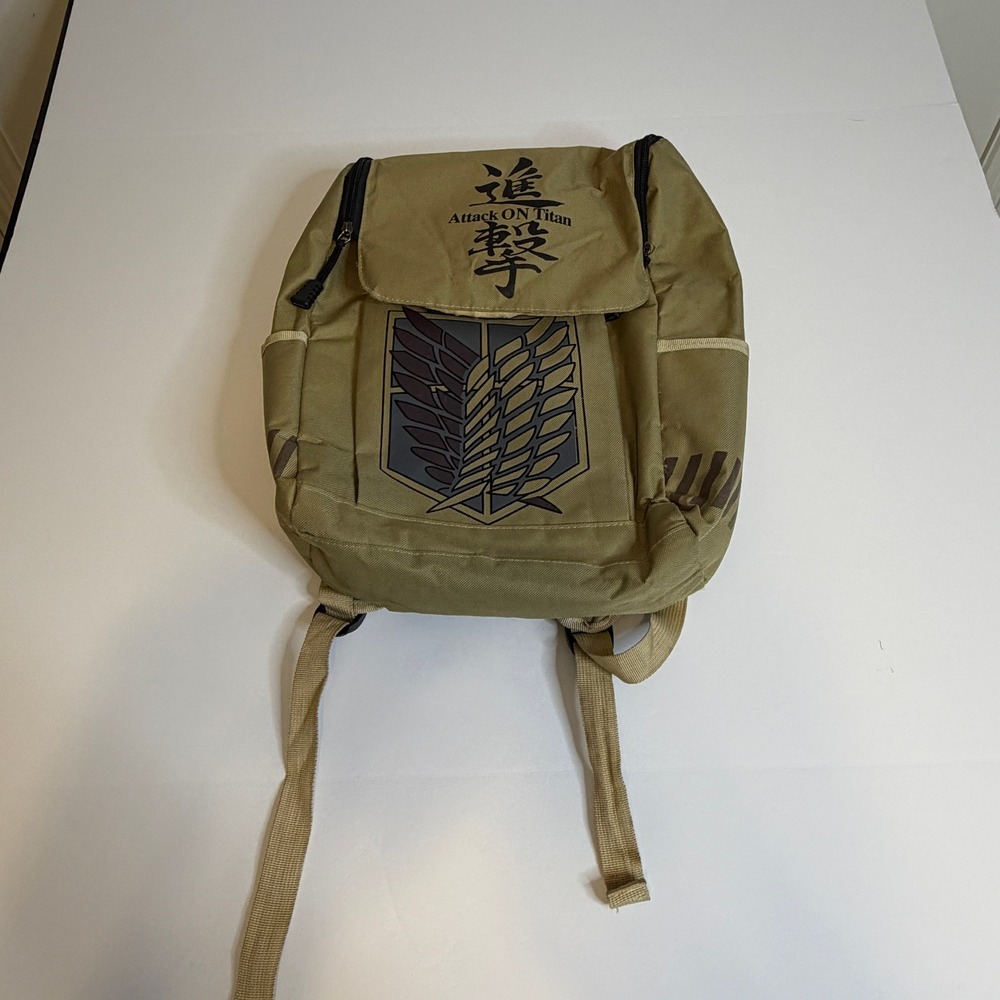 Pre-Loved Attack on Titan Wings of Freedom Scout Regiment  Backpack Anime Bag